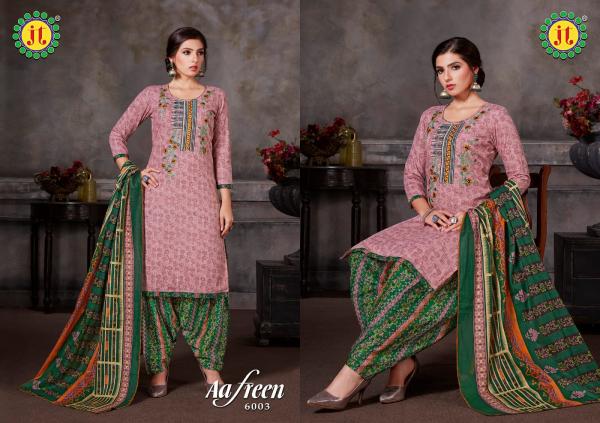 JT Afreen Vol-6 Fancy Cotton Printed Dress Materials